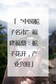 “中国栀子名市”福建福鼎：栀子花开，产业兴旺