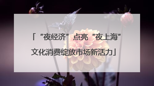 “夜经济”点亮“夜上海” 文化消费绽放市场新活力