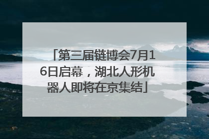 第三届链博会7月16日启幕，湖北人形机器人即将在京集结
