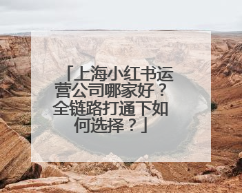 上海小红书运营公司哪家好？全链路打通下如何选择？