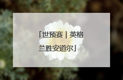世预赛｜英格兰胜安道尔