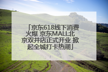 京东618线下消费火爆 京东MALL北京双井店正式开业 掀起全城打卡热潮