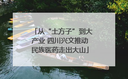 从“土方子”到大产业 四川兴文推动民族医药走出大山