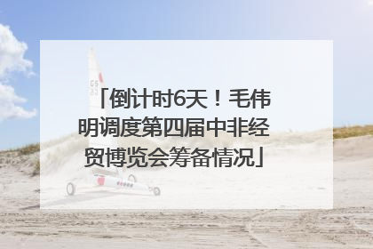 倒计时6天！毛伟明调度第四届中非经贸博览会筹备情况