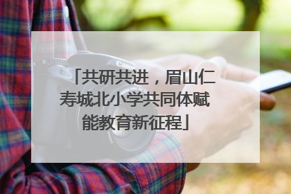 共研共进，眉山仁寿城北小学共同体赋能教育新征程