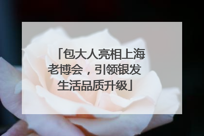 包大人亮相上海老博会，引领银发生活品质升级