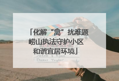 化解“禽”扰难题 崂山执法守护小区和谐宜居环境