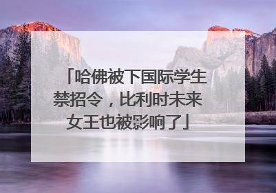 哈佛被下国际学生禁招令，比利时未来女王也被影响了