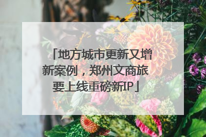 地方城市更新又增新案例，郑州文商旅要上线重磅新IP