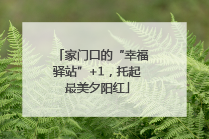 家门口的“幸福驿站”+1，托起最美夕阳红