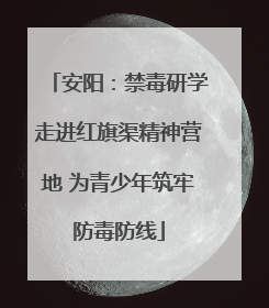 安阳：禁毒研学走进红旗渠精神营地 为青少年筑牢防毒防线
