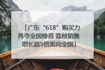 广东“618”购买力再夺全国榜首 荔枝销售增长超5倍卖向全国