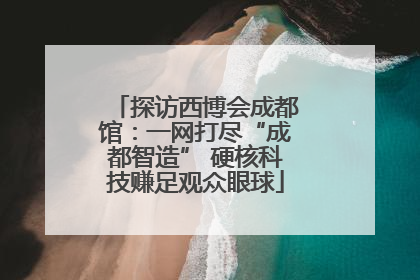 探访西博会成都馆：一网打尽“成都智造” 硬核科技赚足观众眼球