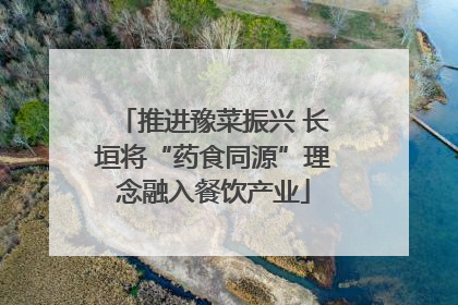 推进豫菜振兴 长垣将“药食同源”理念融入餐饮产业
