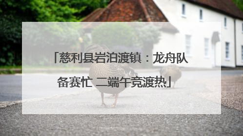 慈利县岩泊渡镇：龙舟队备赛忙 二端午竞渡热