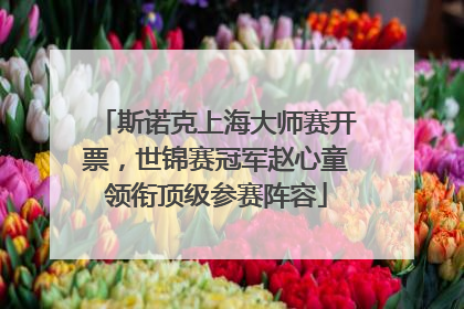 斯诺克上海大师赛开票，世锦赛冠军赵心童领衔顶级参赛阵容