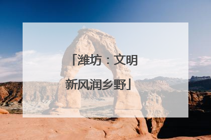 潍坊：文明新风润乡野