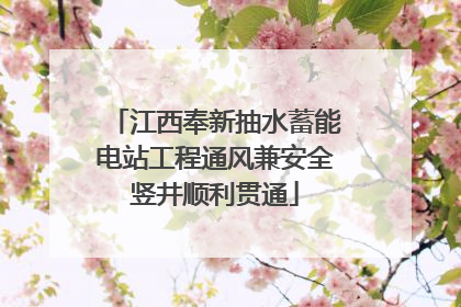 江西奉新抽水蓄能电站工程通风兼安全竖井顺利贯通