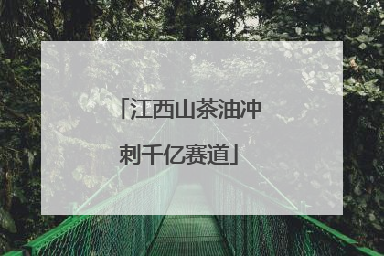 江西山茶油冲刺千亿赛道