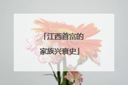 江西首富的家族兴衰史