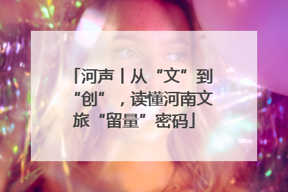 河声丨从“文”到“创”，读懂河南文旅“留量”密码