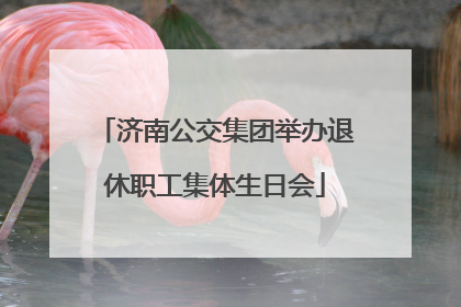 济南公交集团举办退休职工集体生日会