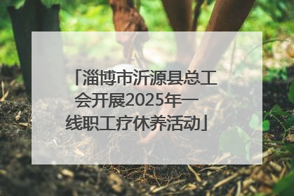 淄博市沂源县总工会开展2025年一线职工疗休养活动
