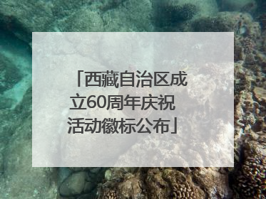 西藏自治区成立60周年庆祝活动徽标公布
