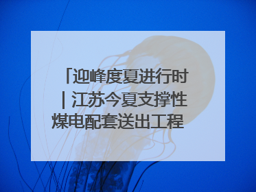 迎峰度夏进行时｜江苏今夏支撑性煤电配套送出工程全部投运