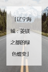 辽宁海城：菱镁之都的绿色蝶变
