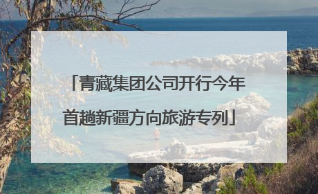 青藏集团公司开行今年首趟新疆方向旅游专列