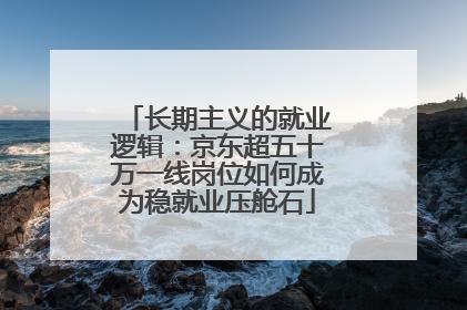 长期主义的就业逻辑：京东超五十万一线岗位如何成为稳就业压舱石