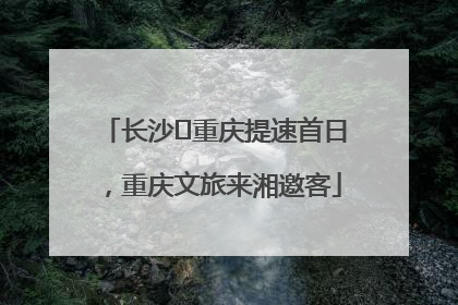 长沙⇌重庆提速首日，重庆文旅来湘邀客