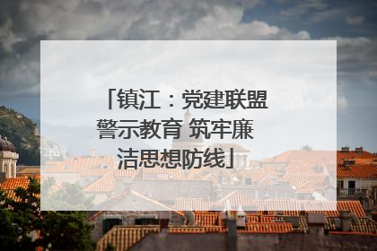 镇江：党建联盟警示教育 筑牢廉洁思想防线