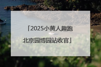 2025小黄人趣跑北京园博园站收官